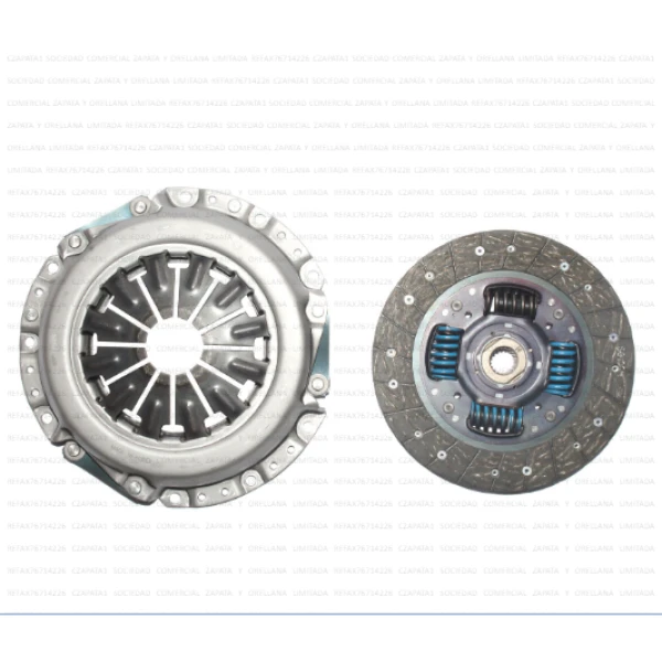KIT EMBRAGUE 2 PIEZAS 215x145x20x22.35 HY/KIA (SECO)